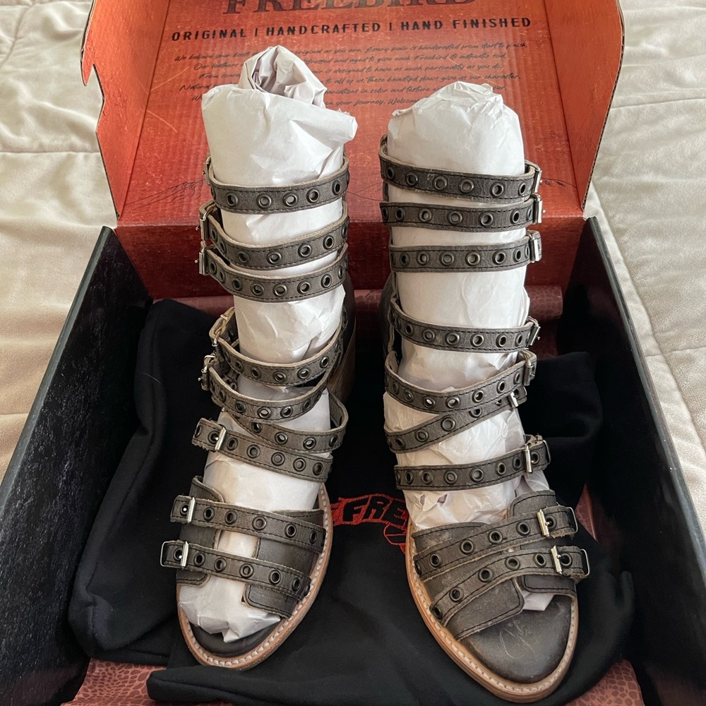 Handcrafted Black Gladiator Sandals